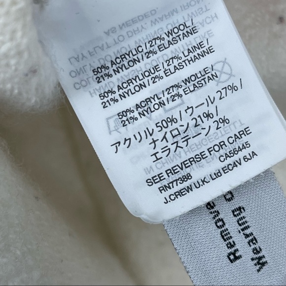 MADEWELL Tier Sleeve Pullover Sweater in Ivory - Picture 6 of 7